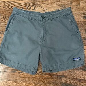 Patagonia Men's Gray Flat Front Shorts